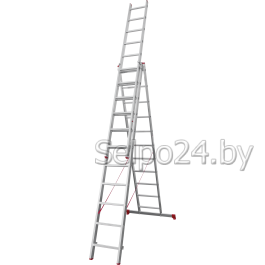 Лестница трехсекционная ал. 3х11 серия NV223 Новая высота