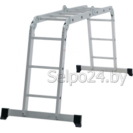 Лестница - трансформер четырехсекционная 4х3 серия NV132 Новая высота