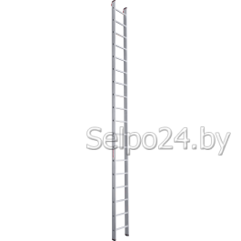 Лестница односекционная ал. профессиональная 1х18 серия NV321 Новая высота