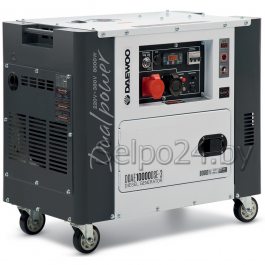 Дизельный генератор DAEWOO DDAE10000DSE-3 в кожухе